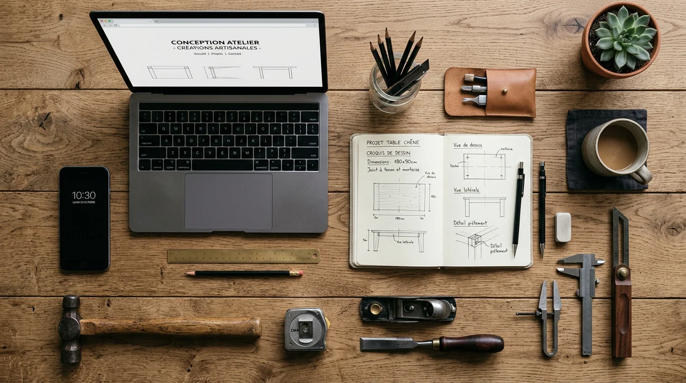 Comparaison des solutions de création de site web responsive pour artisan