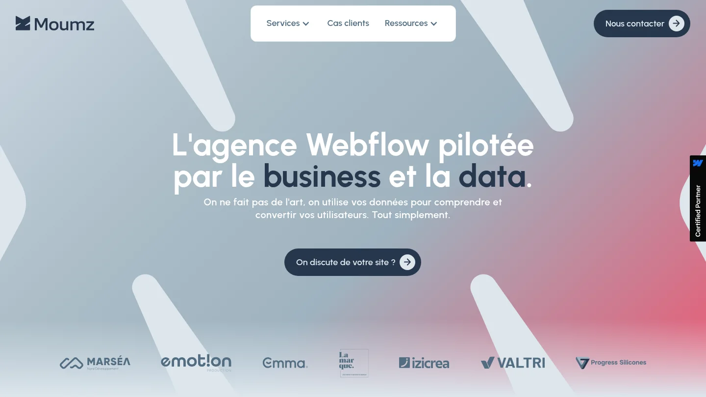 Moumz | Agence Webflow