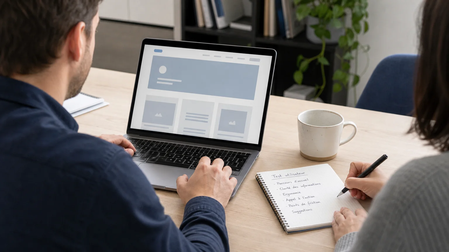 Test utilisateur d’un prototype de site web